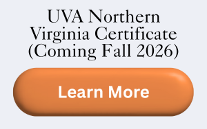 UVA NOVA Certificate with button that says 