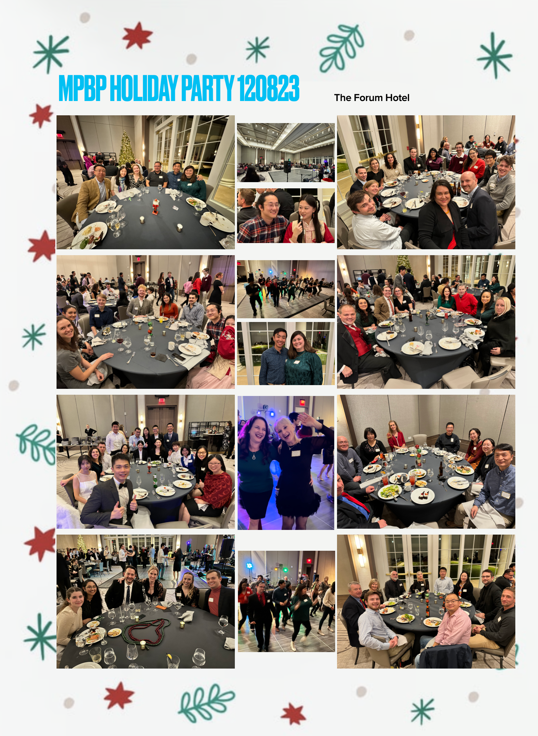 University of Virginia Molecular Physiology and Biological Physics 2023 Holiday Party