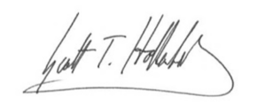 Scott T. Hollenbeck Signature