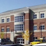 Photograph of the exterior of the UVA Fontaine research facility