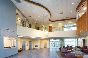 Lobby of Western State Hospital