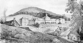 Historic print of Western State Hospital