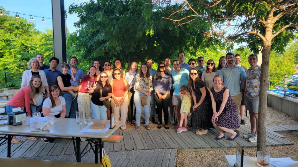 Residents and Faculty at Kardinal Hall, Charlottesville, VA