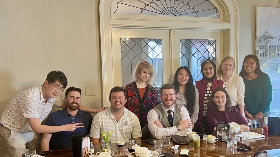 Residents and PD at Lunch