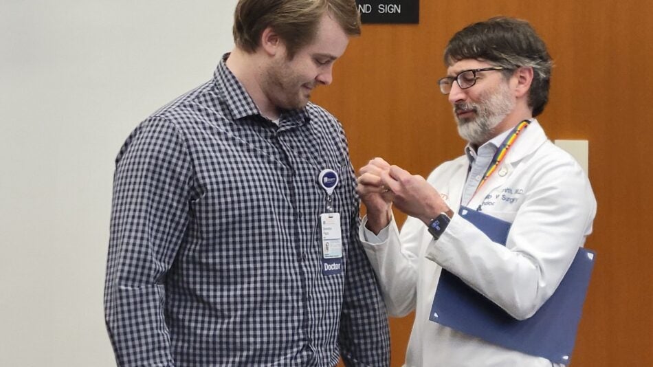 Dr. Pace receives Gold Humanism Award