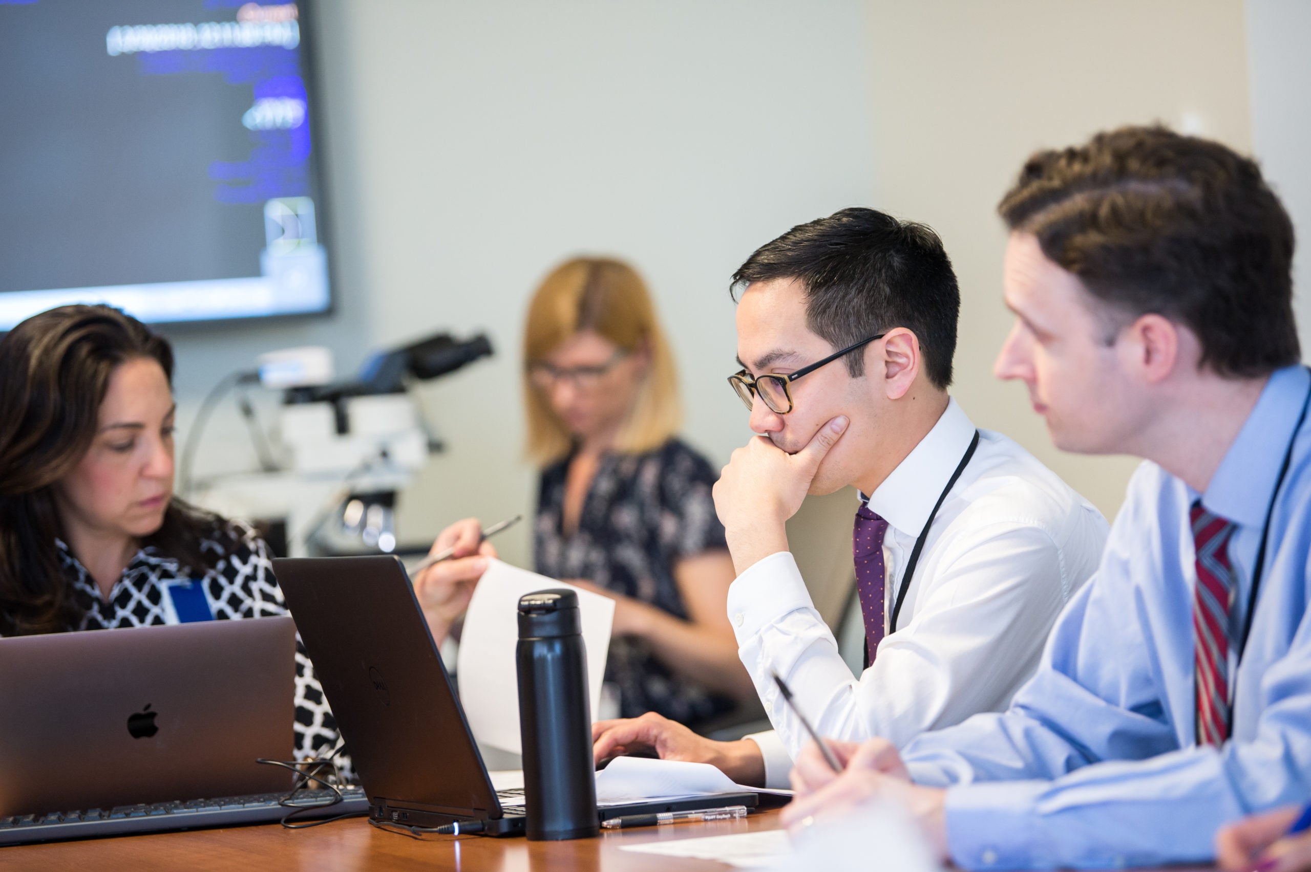 UVA Radiologists participate in daily Breast Care Center conferences