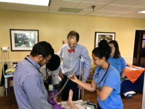 UVA interventional radiology outreach event