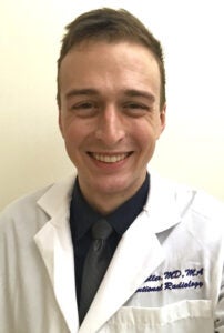 Dr. Eric J. Keller, MD, MA, IR/DR resident at Stanford University