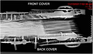 X-ray of the medieval choir book