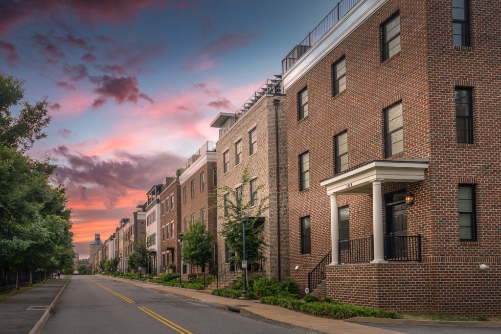 Newly built multi story luxury home in Downtown Charlottesville, Virginia