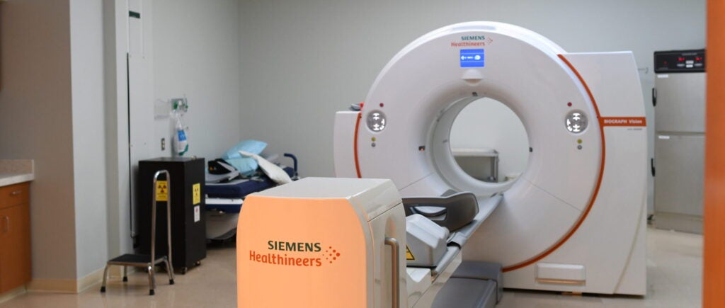 UVA Radiology PET/CT scanner