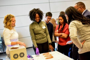 UVA Radiology IR Symposium 2019 - medical students learn about IR techniques