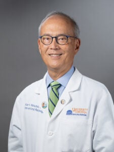 Dr. Alan H. Matsumoto, Chair, University of Virginia Department of Radiology and Medical Imaging