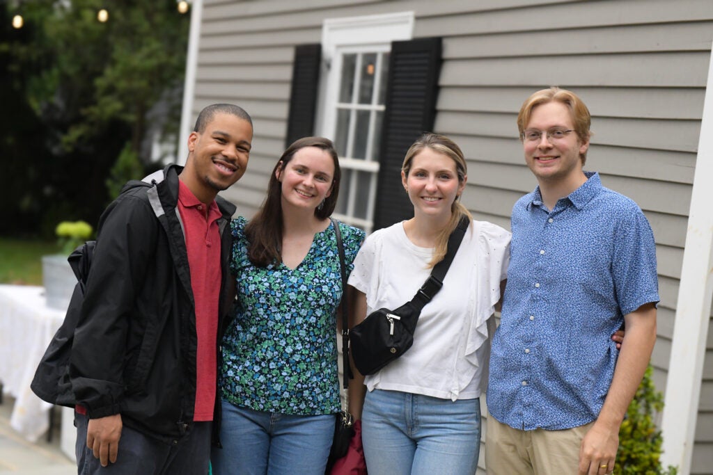 UVA Radiology trainees and families pose during the 2024 Welcome Event.