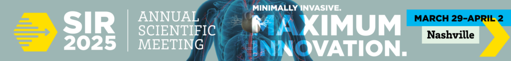 sir 2025 - annual scientific meeting. minimally invasive, maximum innovation. march 29 - april 2, nashville.