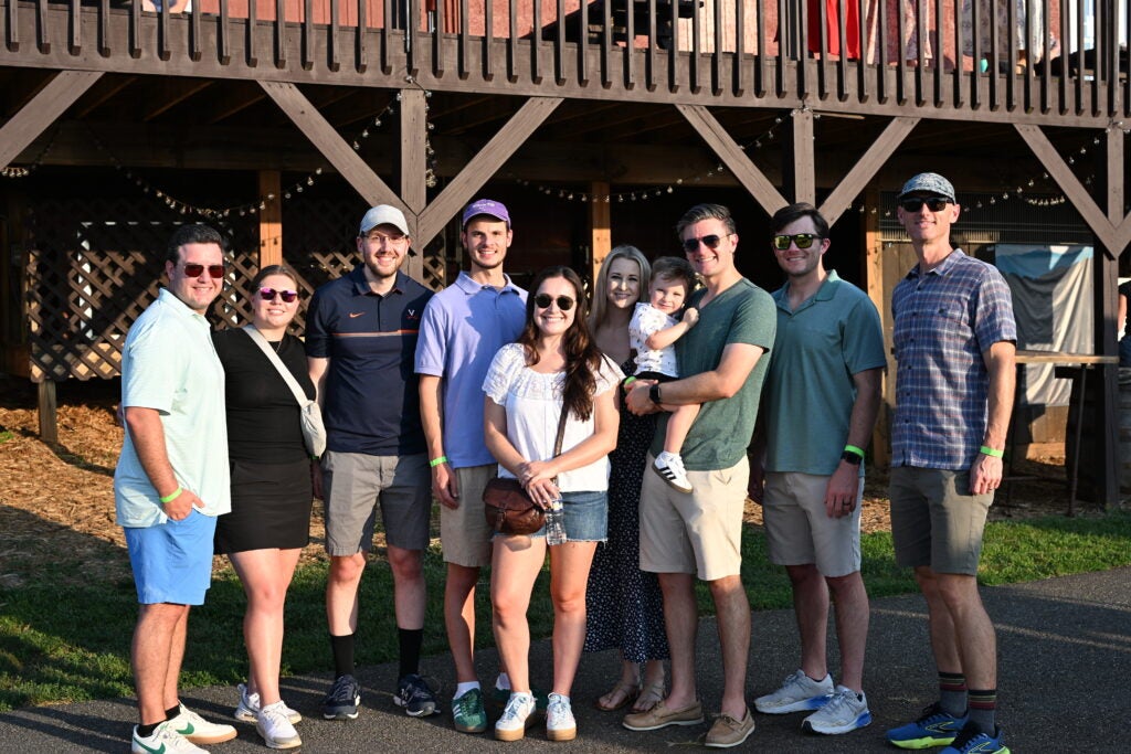 Group photo at Welcome event 2025