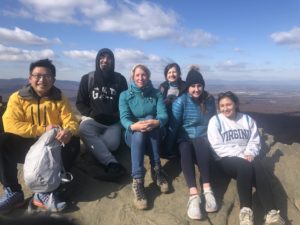 group lab trip to humpback rock 