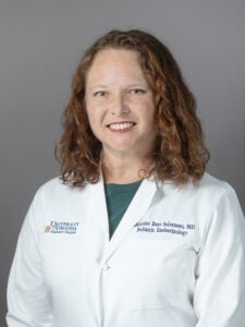Christine M. Burt Solorzano, MD, professor of Pediatrics at the University of Virginia.