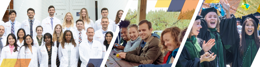 UVA School of Medicine Student Affairs learning communities page graphic banner