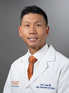 University of Virginia Dr. Allan Tsung, MD,, Chair Department of Surgery