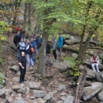 students hiking 17