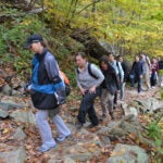 students hiking 8
