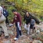 students hiking 6