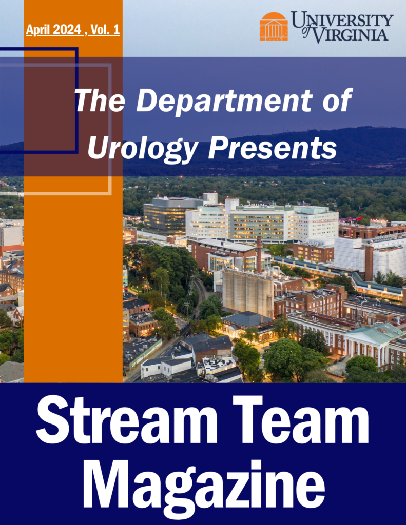 Department Newsletter Department of Urology