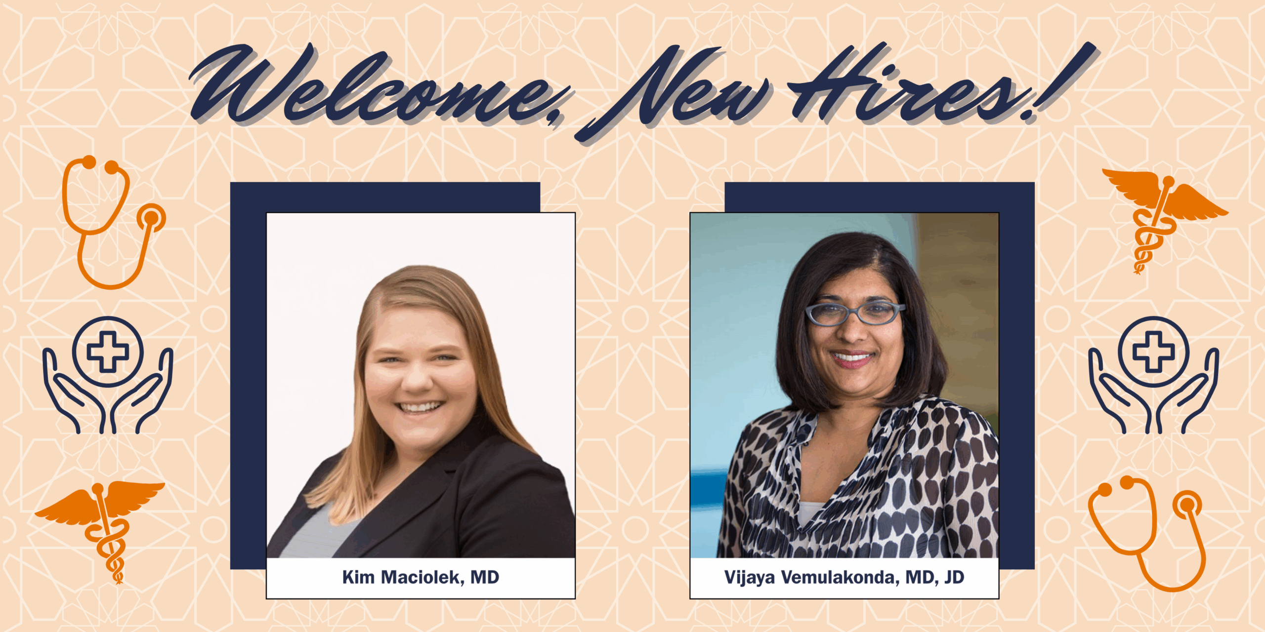 Welcome Banner - KM & VV