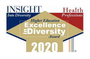 Excellence in diversity award logo.