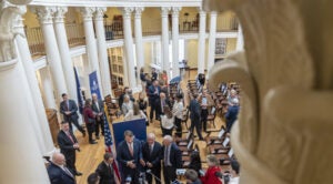 Press conference for UVA Biotech facility