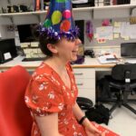 lab member celebrating birthday 1